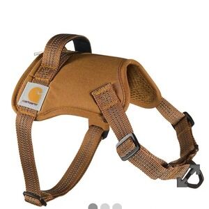 Carhartt Nylon Duck No Pull Dog Harness Brown Large (26–35" Chest)